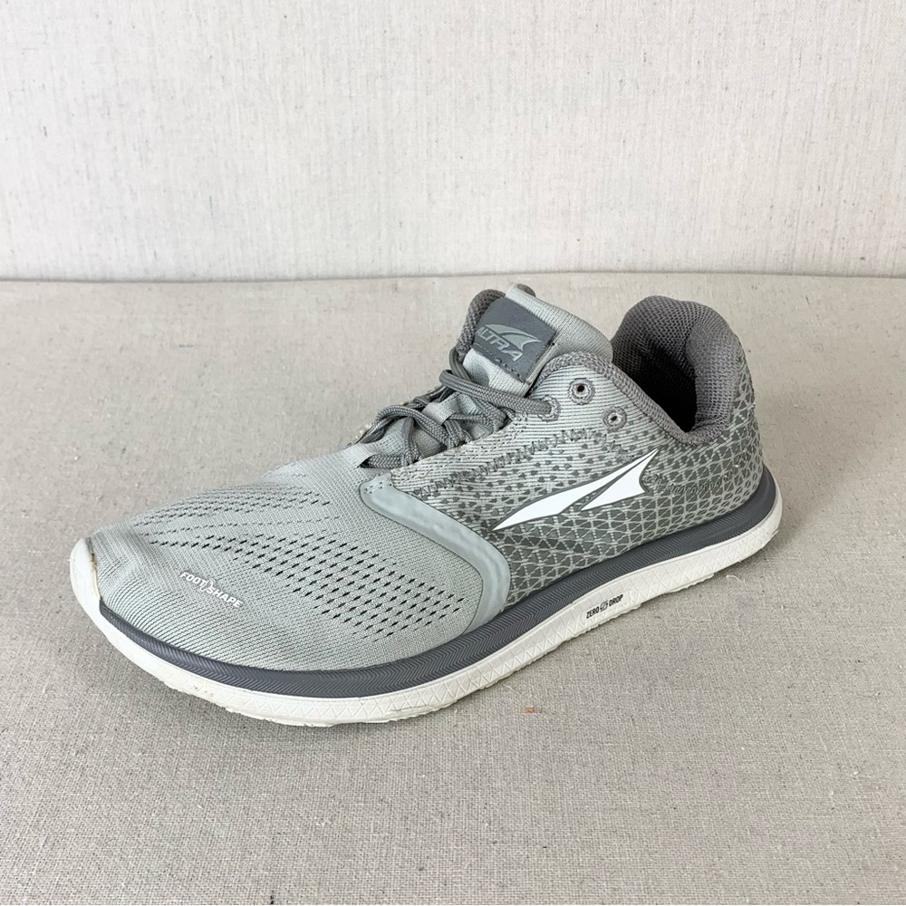 Altra Womens Solstice Light Gray Zero Drop Road Running/Athletic Shoes-Size 6.5